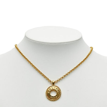 Celine Circle Logo Gold Plated Women's Celine