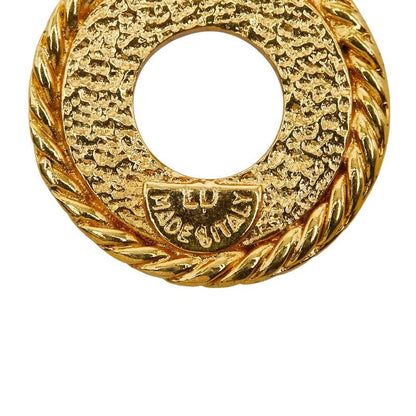 Celine Circle Logo Gold Plated Women's Celine