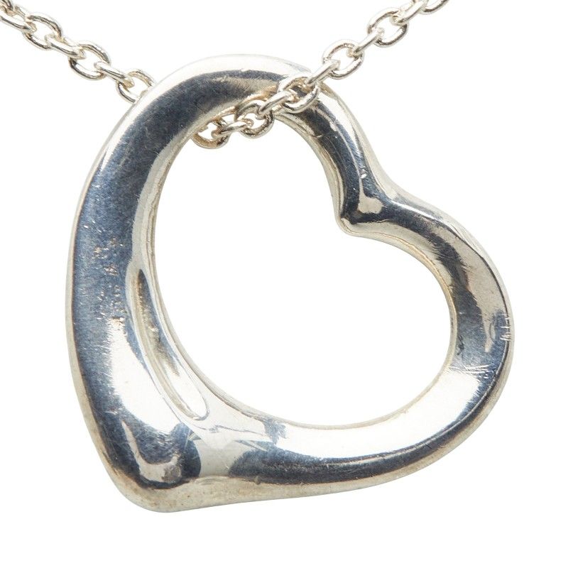 Tiffany & Co Open Heart SV 925 Silver Women's
