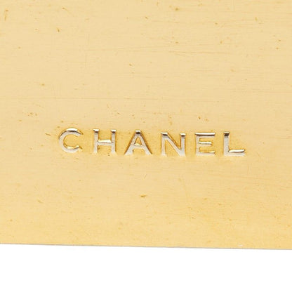 Chanel Logo Plate Gold Plated Ladies Chanel