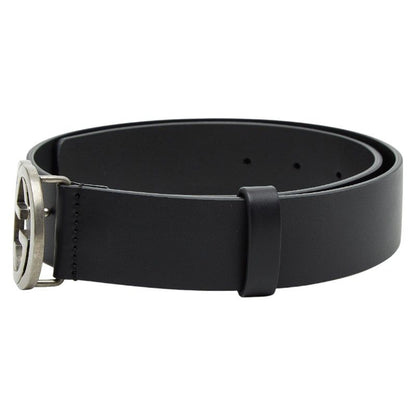 Gucci Belt Size: 75 30 368186 Black Leather Men's Gucci