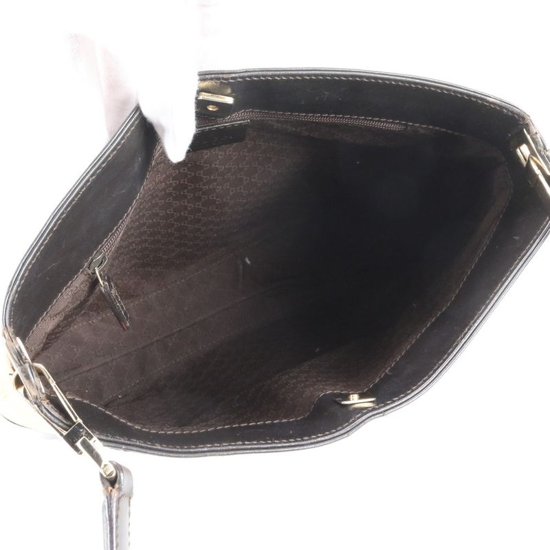 Gucci Sherry Line 001 4231 Leather Shoulder Bag One Shoulder Gold Hardware