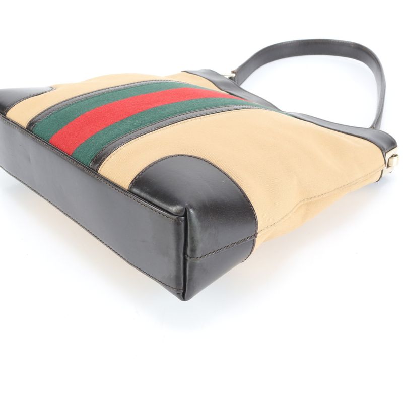 Gucci Sherry Line 001 4231 Leather Shoulder Bag One Shoulder Gold Hardware