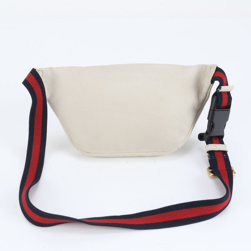 Gucci Sherry Line Print Small Belt 527792 Leather Body Bag Crossbody Waist