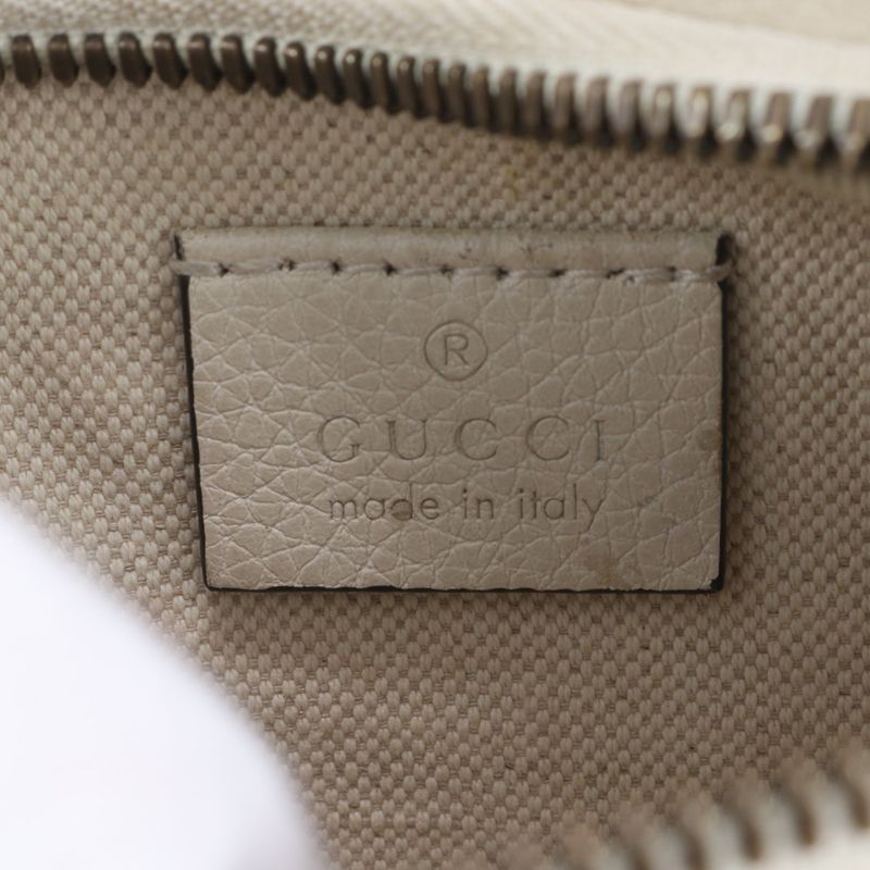 Gucci Sherry Line Print Small Belt 527792 Leather Body Bag Crossbody Waist