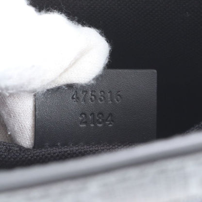 Gucci GG Supreme Sherry Line 475316 Leather Second Bag Clutch Pouch Commuting