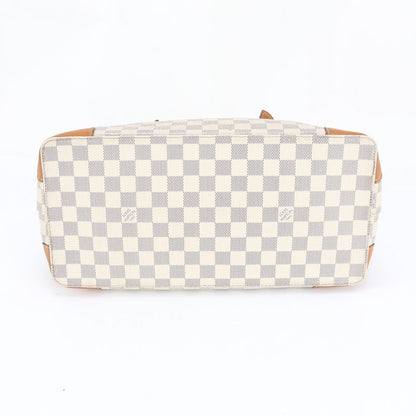 Louis Vuitton Damier Azure Hampstead MM N51206 Leather Tote Bag Shoulder Hand