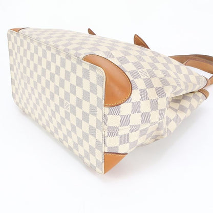 Louis Vuitton Damier Azure Hampstead MM N51206 Leather Tote Bag Shoulder Hand