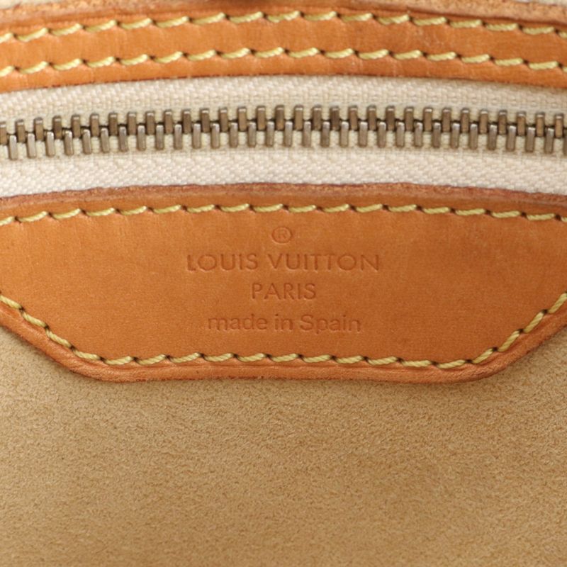 Louis Vuitton Damier Azure Hampstead MM N51206 Leather Tote Bag Shoulder Hand