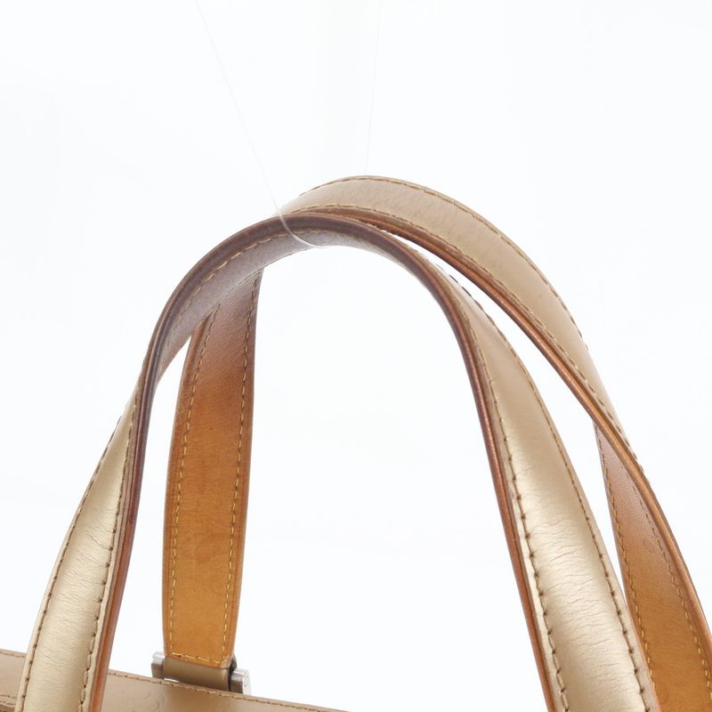 Louis Vuitton Monogram Matte Malden M55137 Leather Tote Bag Shoulder Hand