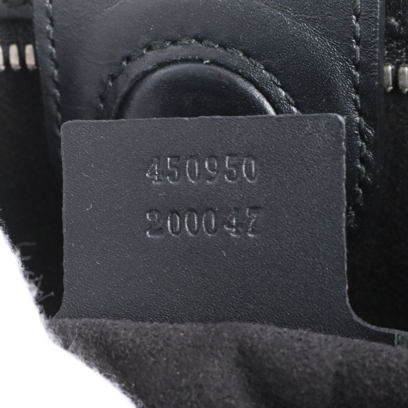 Gucci GG Kaleido Sherry Line Bee 450950 Leather 2WAY Tote Bag Crossbody