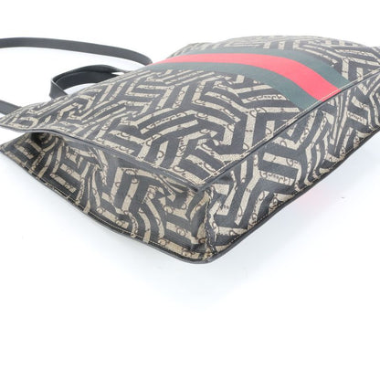 Gucci GG Kaleido Sherry Line Bee 450950 Leather 2WAY Tote Bag Crossbody