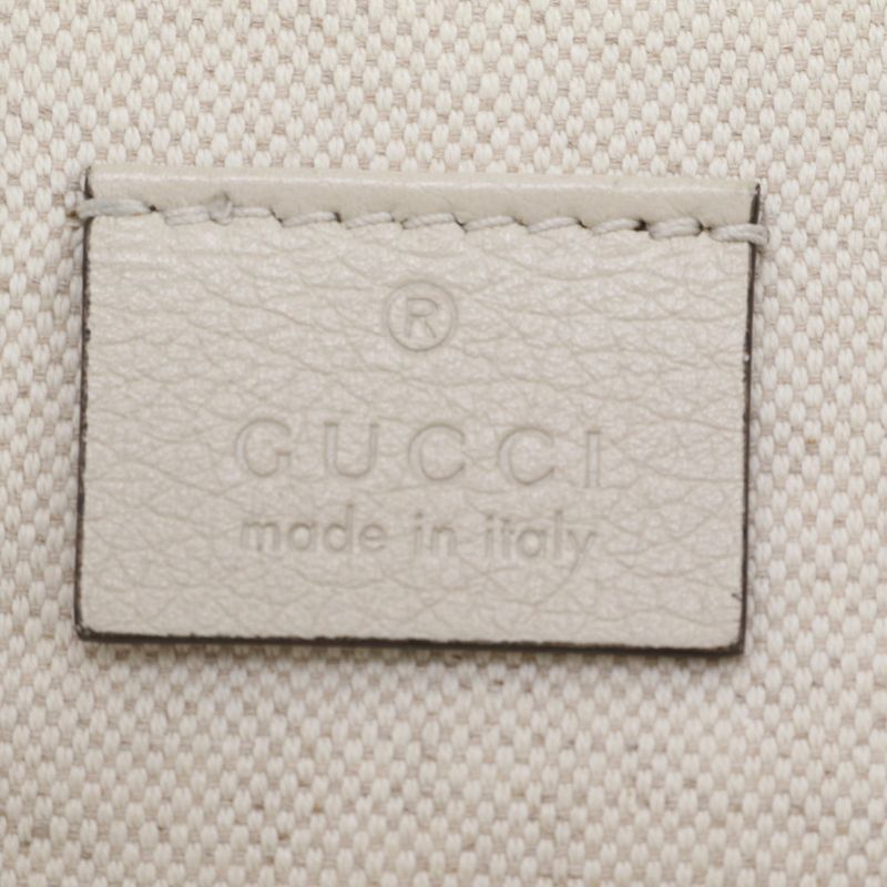 Gucci Logo Sherry Line 530412 Leather Body Bag Crossbody Body Waist Pouch