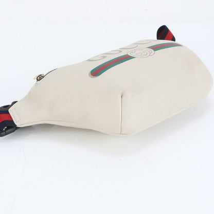 Gucci Logo Sherry Line 530412 Leather Body Bag Crossbody Body Waist Pouch