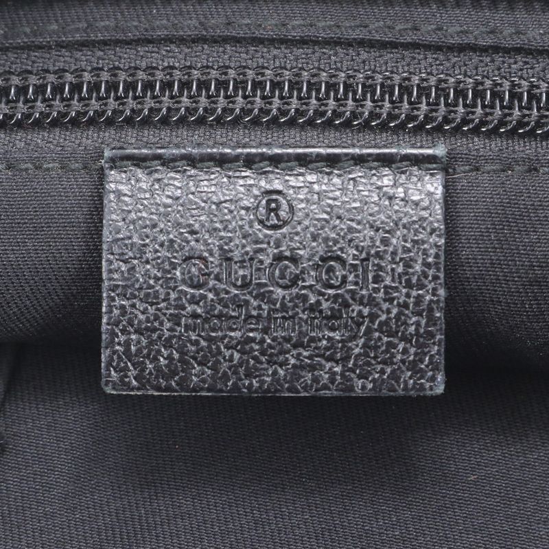 Gucci GG Canvas Sherry Line 189749 Leather Shoulder Bag Crossbody Messenger