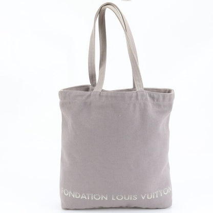 Louis Vuitton Fondation Museum Limited Tote Bag Shoulder A4 Gray Women's EUE