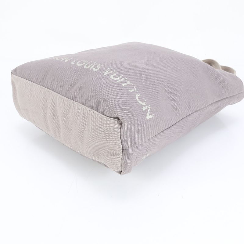 Louis Vuitton Fondation Museum Limited Tote Bag Shoulder A4 Gray Women's EUE