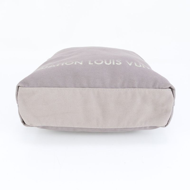 Louis Vuitton Fondation Museum Limited Tote Bag Shoulder A4 Gray Women's EUE