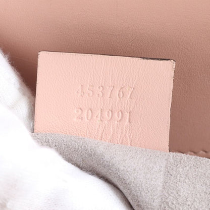 Gucci Bamboo Nimfair Small 453767 Leather Handbag Tote Pink Women's EUE De19-3