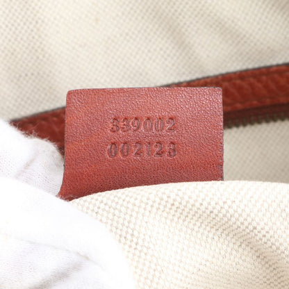 Gucci Bamboo Laid Back Crafty 339002 Leather Tote Bag Shoulder Hand Ladies RUE