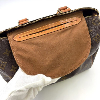 Louis Vuitton Speedy 25 Old Shape Monogram Leather ×PVC Brown Handbag Gold
