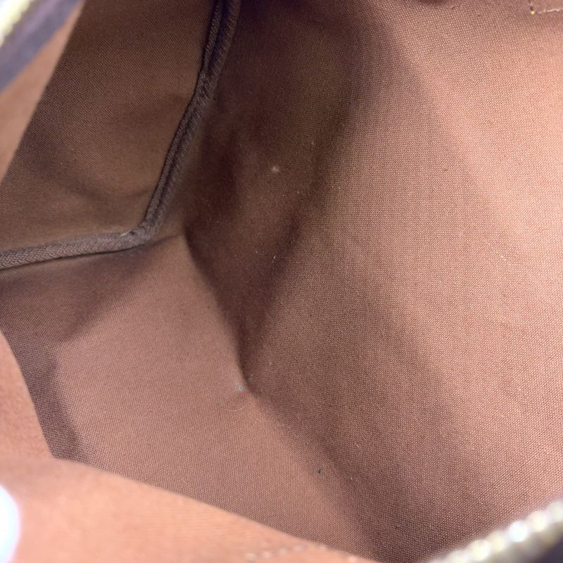 Louis Vuitton Speedy 35 Monogram Leather X PVC Brown Handbag Gold M41524