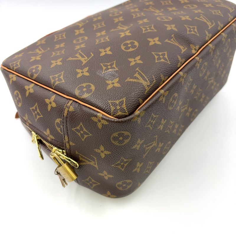 Louis Vuitton Deauville Beau Ring Vanity Monogram Serial Number Blurred Leather