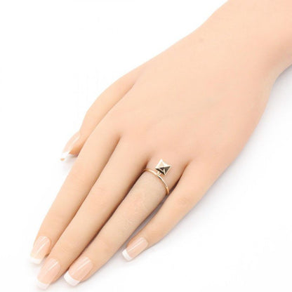 Hermes Ring ・ring Crew H Ring 18K Pink Gold (pink Gold) Crew Do H Ring Ladies