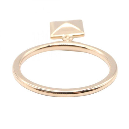 Hermes Ring ・ring Crew H Ring 18K Pink Gold (pink Gold) Crew Do H Ring Ladies