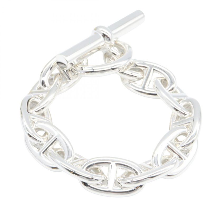 Hermes Bracelet Chaine D'ancre TGM 11 Frames Bracelet Arm Circumference 16.5cm