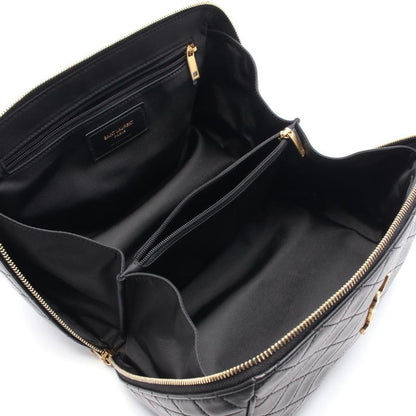 Saint Laurent Paris Handbag Gabby Vanity Black Leather Gabby Vanity Bag Ladies