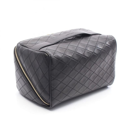 Saint Laurent Paris Handbag Gabby Vanity Black Leather Gabby Vanity Bag Ladies