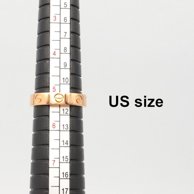 Cartier Ring ・ring Mini Love Ring 1PD B4050750 18K Pink Gold (pink Gold)