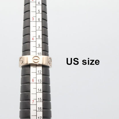 Cartier Ring ・ring Love Ring B4084750 18K White Gold (white Gold) Love Ring