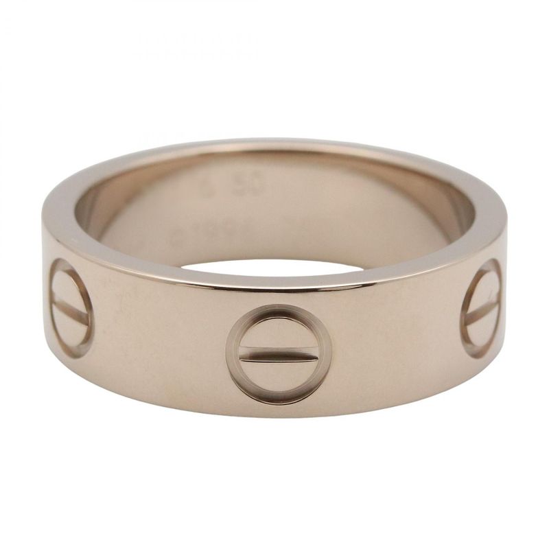 Cartier Ring ・ring Love Ring B4084750 18K White Gold (white Gold) Love Ring