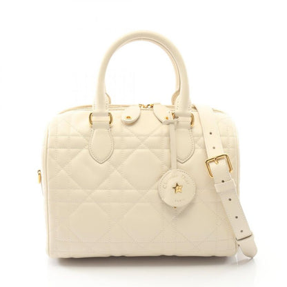Dior Handbag Dior Groove 25 Macro Cannage M1365ubol Cream Leather Dior Groove