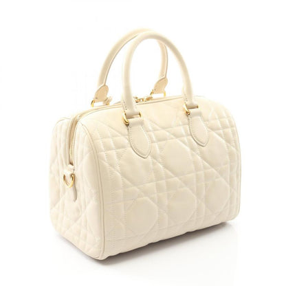Dior Handbag Dior Groove 25 Macro Cannage M1365ubol Cream Leather Dior Groove