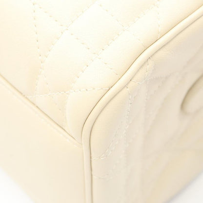 Dior Handbag Dior Groove 25 Macro Cannage M1365ubol Cream Leather Dior Groove