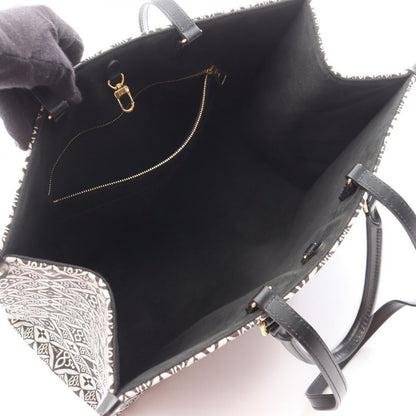 Louis Vuitton Tote Bag On The Go GM Since 1854 M57207 Noir Black Canvas Leather