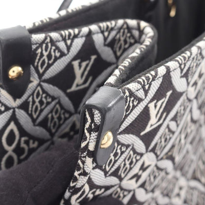 Louis Vuitton Tote Bag On The Go GM Since 1854 M57207 Noir Black Canvas Leather