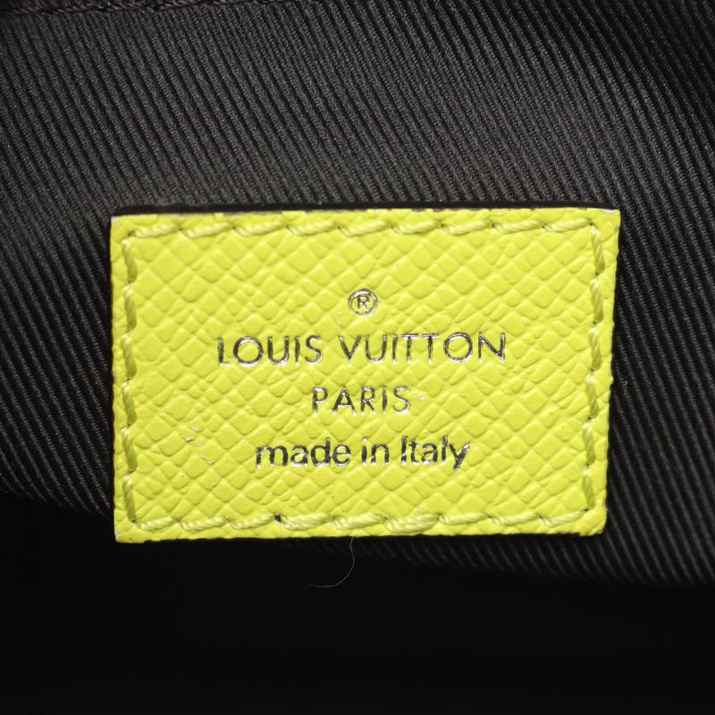 Louis Vuitton Shoulder Bag Outdoor Messenger PM M30239 Jaune PVC Coated Canvas