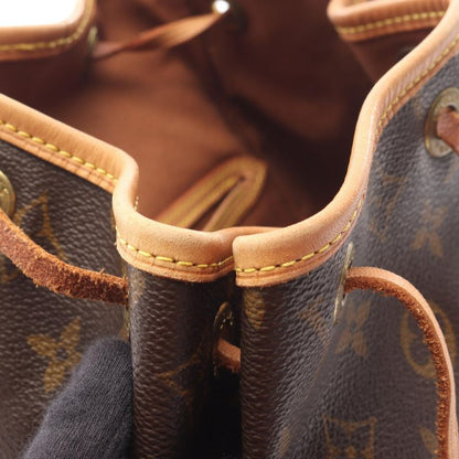 Louis Vuitton Rucksack Sac Backpack Montsouris MM Monogram PVC Coated