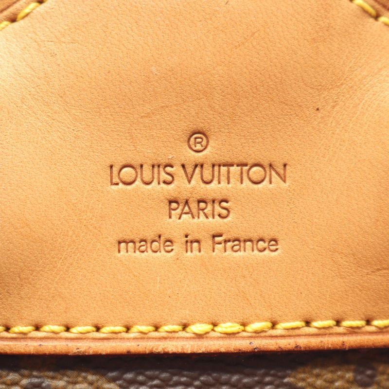 Louis Vuitton Rucksack Sac Backpack Montsouris MM Monogram PVC Coated