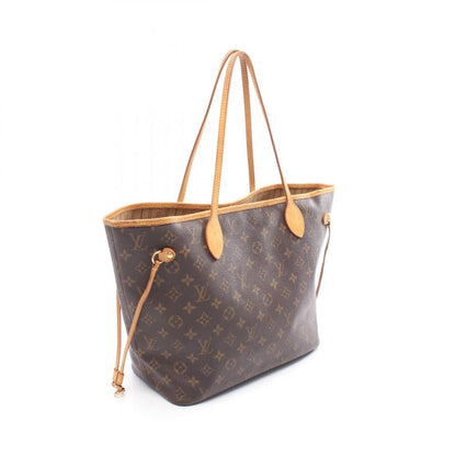 Louis Vuitton Tote Bag Neverfull MM M40156 PVC Coated Canvas Leather Neverfull
