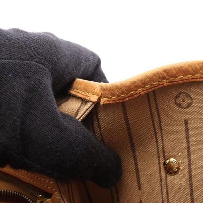 Louis Vuitton Tote Bag Neverfull MM M40156 PVC Coated Canvas Leather Neverfull