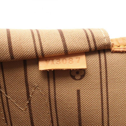 Louis Vuitton Tote Bag Neverfull MM M40156 PVC Coated Canvas Leather Neverfull