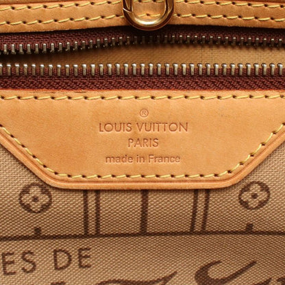 Louis Vuitton Tote Bag Neverfull MM M40156 PVC Coated Canvas Leather Neverfull