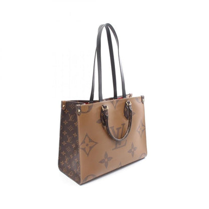 Louis Vuitton Tote Bag On The Go MM M45321 PVC Coated Canvas Leather On The Go