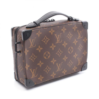 Louis Vuitton Handbag Handle Soft Trunk Monogram Macassar M45935 PVC Coated