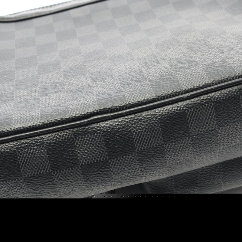 Louis Vuitton Shoulder Bag Utility Messenger Damier Graphite PVC Coated